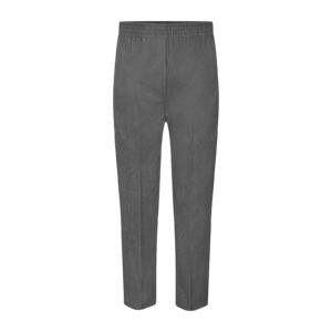 Girls Pull Up Trouser - Grey