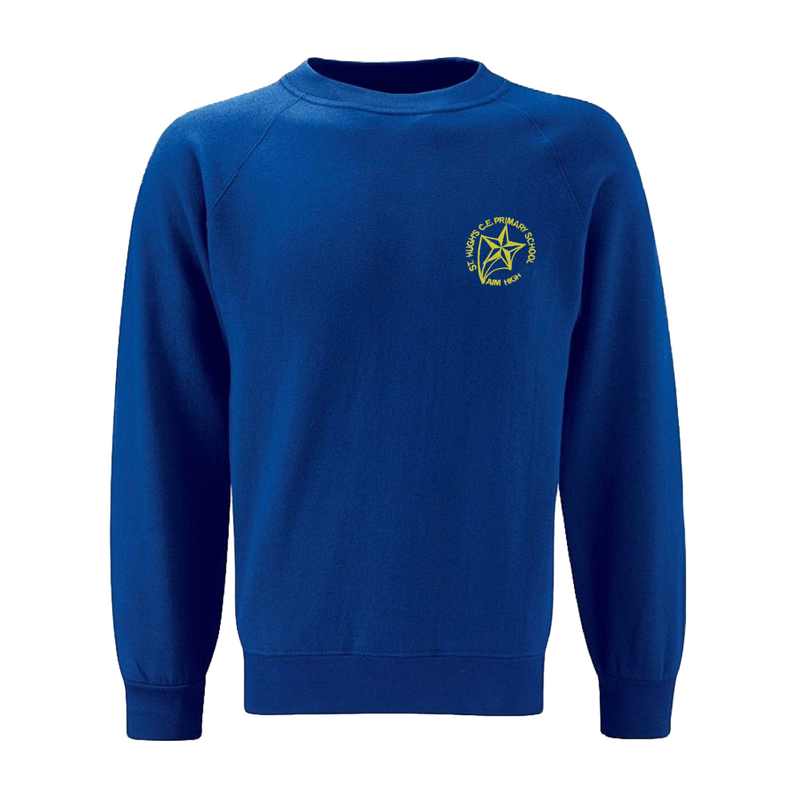 St Hugh's CE Primary School Sweatshirt | Debonair Schoolwear Oldham ...